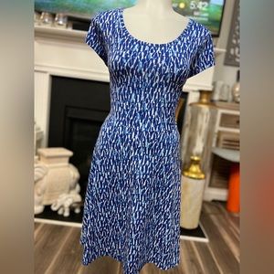 MK dress blue and white Size Small